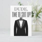 Invitation à la proposition d'un meilleur homme ou (Debout devant)