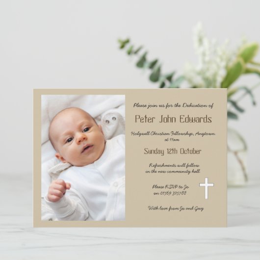 Invitation à la publication (Debout devant)