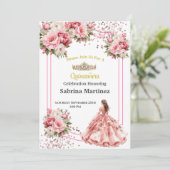Invitation à la Quinceanera (Debout devant)
