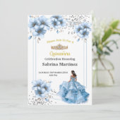 Invitation à la Quinceanera (Debout devant)