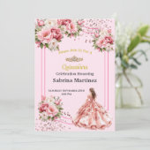 Invitation à la Quinceanera (Debout devant)