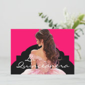 Invitation à la Quinceanera (Debout devant)