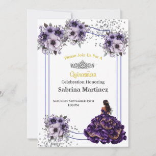 Invitation à la Quinceanera