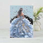 Invitation à la Quinceanera (Debout devant)