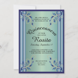 Invitation à la Quinceanera