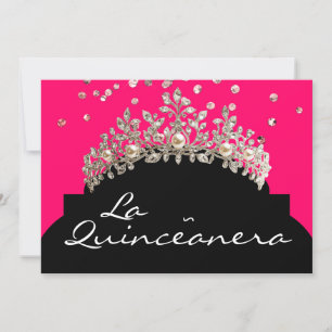 Invitation à la Quinceanera