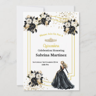 Invitation à la Quinceanera