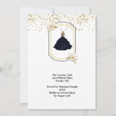 Invitation à la Quinceanera (Dos)