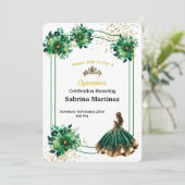 Invitation à la Quinceanera (Debout devant)