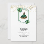 Invitation à la Quinceanera (Dos)