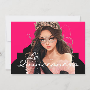 Invitation à la Quinceanera