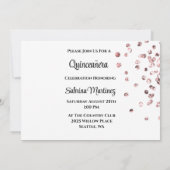 Invitation à la Quinceanera (Dos)