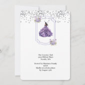 Invitation à la Quinceanera (Dos)