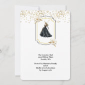 Invitation à la Quinceanera (Dos)