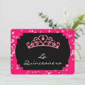 Invitation à la Quinceanera (Debout devant)