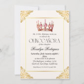 Invitation à la Quinceanera (Devant)