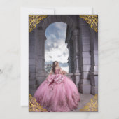 Invitation à la Quinceanera (Dos)