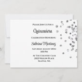 Invitation à la Quinceanera (Dos)