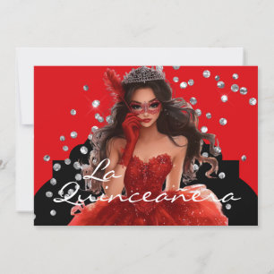 Invitation à la Quinceanera