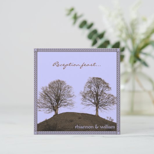 Invitation à la réception (Debout devant)