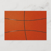 Invitation à la réception de Bar Mitzvah sur le th (Dos)