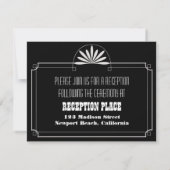 Invitation à la réception de billets de théâtre (Dos)