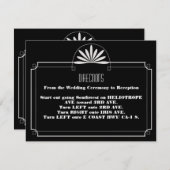 Invitation à la réception de billets de théâtre (Devant / Derrière)