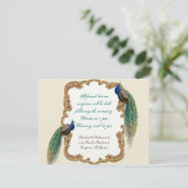 Invitation à la réception de Golden Peacock & Call (Debout devant)