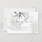 Invitation à la réception de l'aquarelle Pale Sage (Devant)