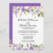 Invitation à la réception de l'ascenseur floral d' (Devant / Derrière)