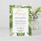 Invitation à la réception de l'élopement tropical (Debout devant)