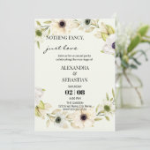 Invitation à la réception de mariage (Debout devant)