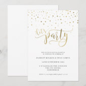 Invitation à la réception de mariage du soir 'Amus (Devant / Derrière)