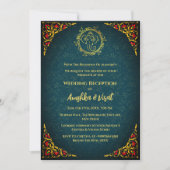 Invitation à la réception de mariage indienne (Devant)