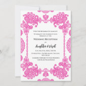 Invitation à la réception de mariage indienne (Devant)