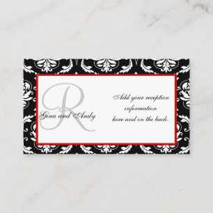 Invitation à la réception de mariage Insérez les c