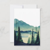 Invitation à la réception de mariage uniquement (Dos)