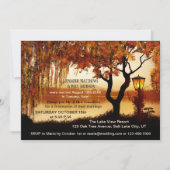 Invitation à la réception de mariage uniquement de (Devant)