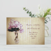Invitation à la réception du Bouquet vintage (Debout devant)