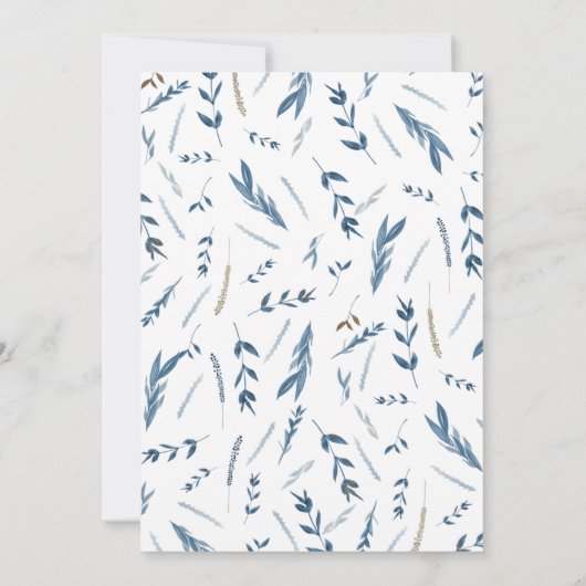 Invitation à la réception du soir pour mariage, Bl (Dos)