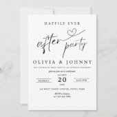 Invitation À La Réception, Heureusement Jamais Apr (Devant)