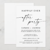 Invitation à la réception, Par-ty pour être heureu (Devant / Derrière)