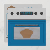 Invitation à la recette Bun Baby (bleu) (Devant / Derrière)