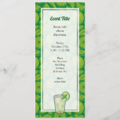 Invitation à la recette de cocktail Mojito (Dos)