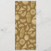 Invitation à la recette de cocktail Sidecar (Dos)