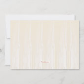 Invitation à la récolte d'automne (Dos)