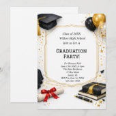 Invitation à la remise des diplômes (Devant / Derrière)