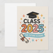 invitation à la remise des diplômes (Devant / Derrière)