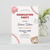 Invitation à la remise des diplômes de base-ball (Debout devant)