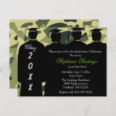 Invitation à la remise des diplômes de Camo classi (Devant / Derrière)